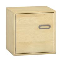 Pureo Türenschrank, Griff rechts, Scharnier links, Furnier
mit 1 Einlegeboden
B 50 x H 50 x T 42 cm