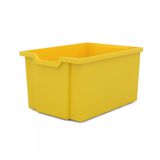 2110001-102 - Materialbox mittel-gross gelb, Höhe 22,5 cm