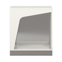 Pureo Rückzugsschrank mit Spiegel, B 100 x H 100 x T 60 cm