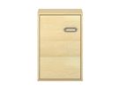 Pureo Türenschrank, Griff rechts, Scharnier links, Furnier mit 1 Einlegeboden B 50 x H 75 x T 42 cm