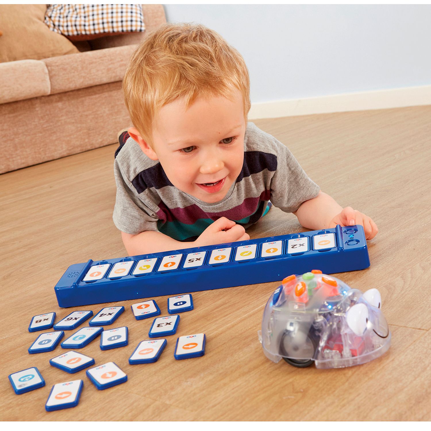 Blue-Bot Tactile Reader Programmierleiste