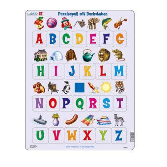 ABC-Puzzle mit Bildern Maxi Puzzle