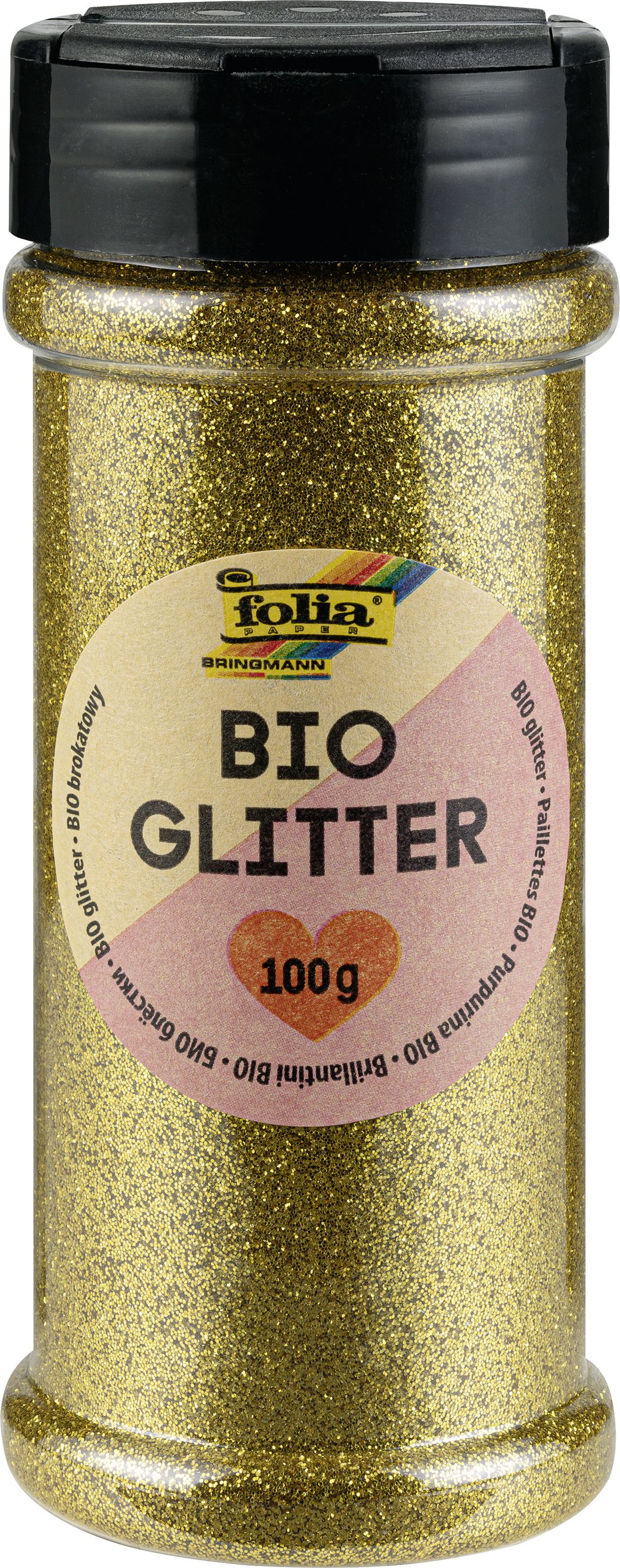 BIO Glitter 100 g gold