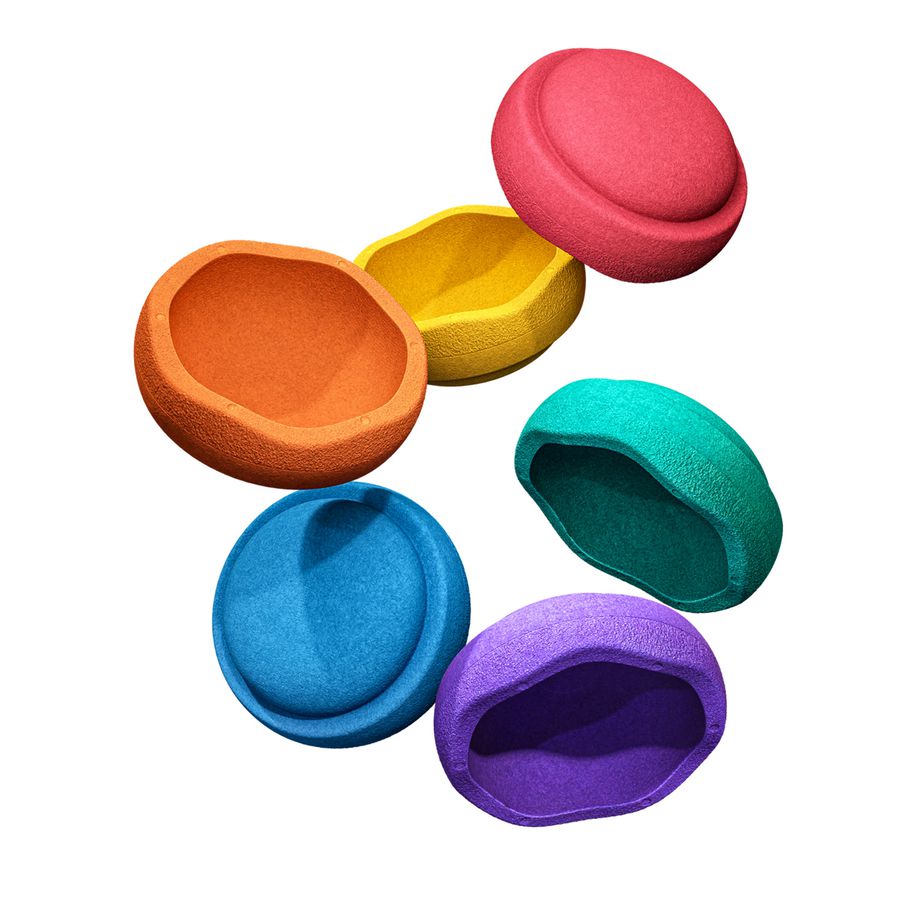 Stapelsteine Rainbow 6 Stück