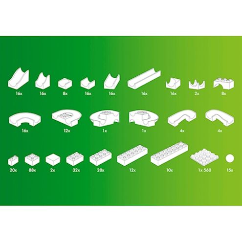 Hubelino KIGA-Set Baukasten 352 Teile