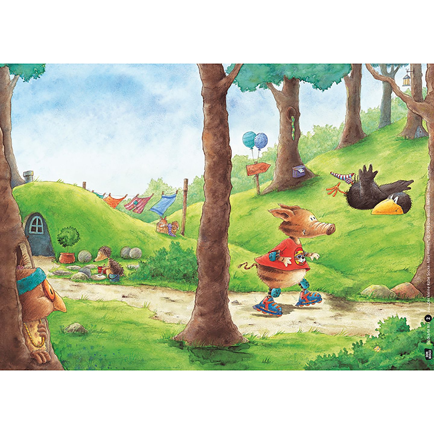 Der kleine Rabe Socke - Alles meins! Kamishibai Bildkarten