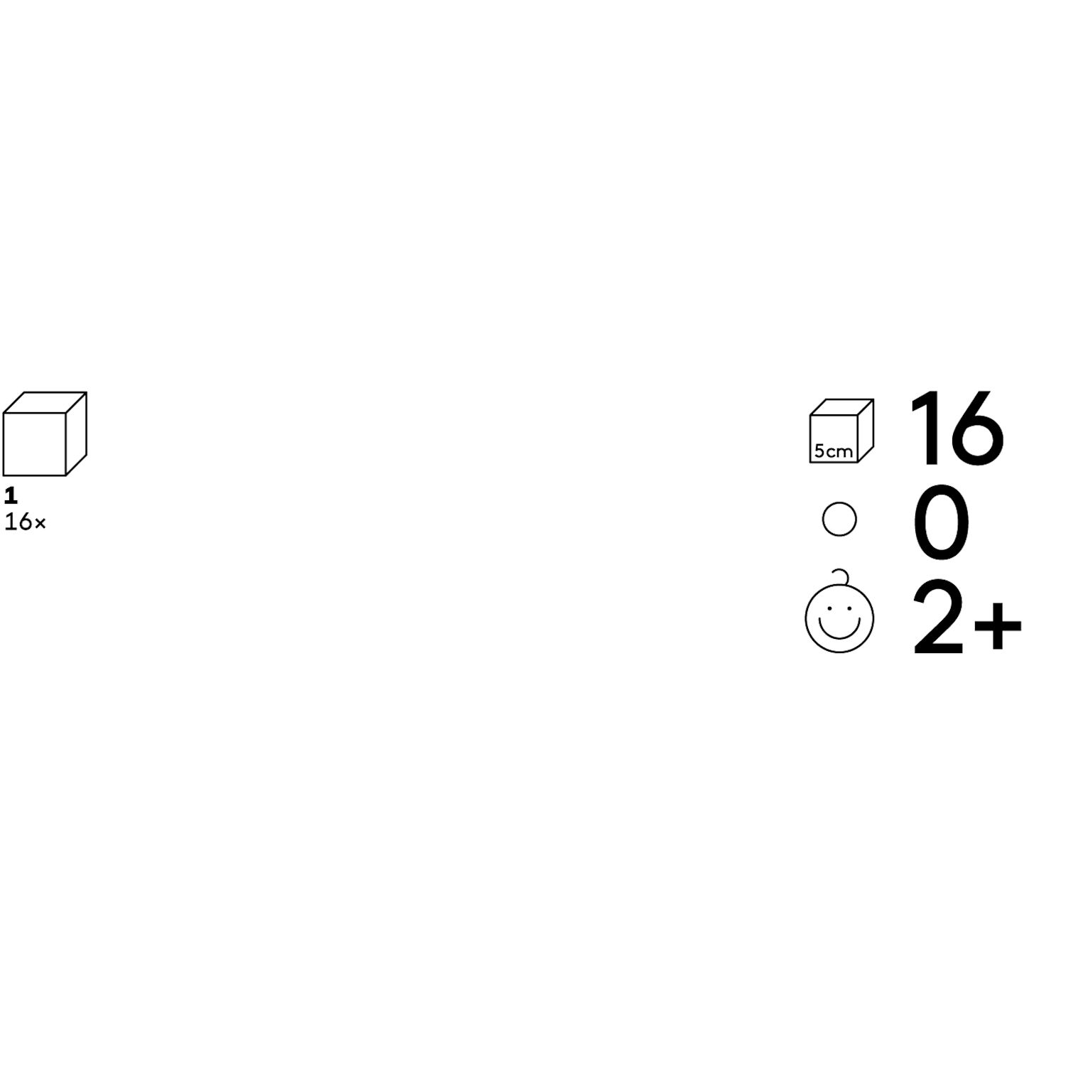 Cuboro CUBES 16 Elemente