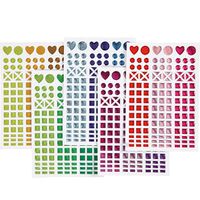 Mosaik-Sticker, 10 Bogen