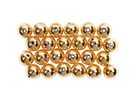 Wachsperlen gold, 50 Stk., 8 mm
