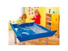 Kreativ- und Experimentierplane blau, L 120 x B 80 x H 12 cm