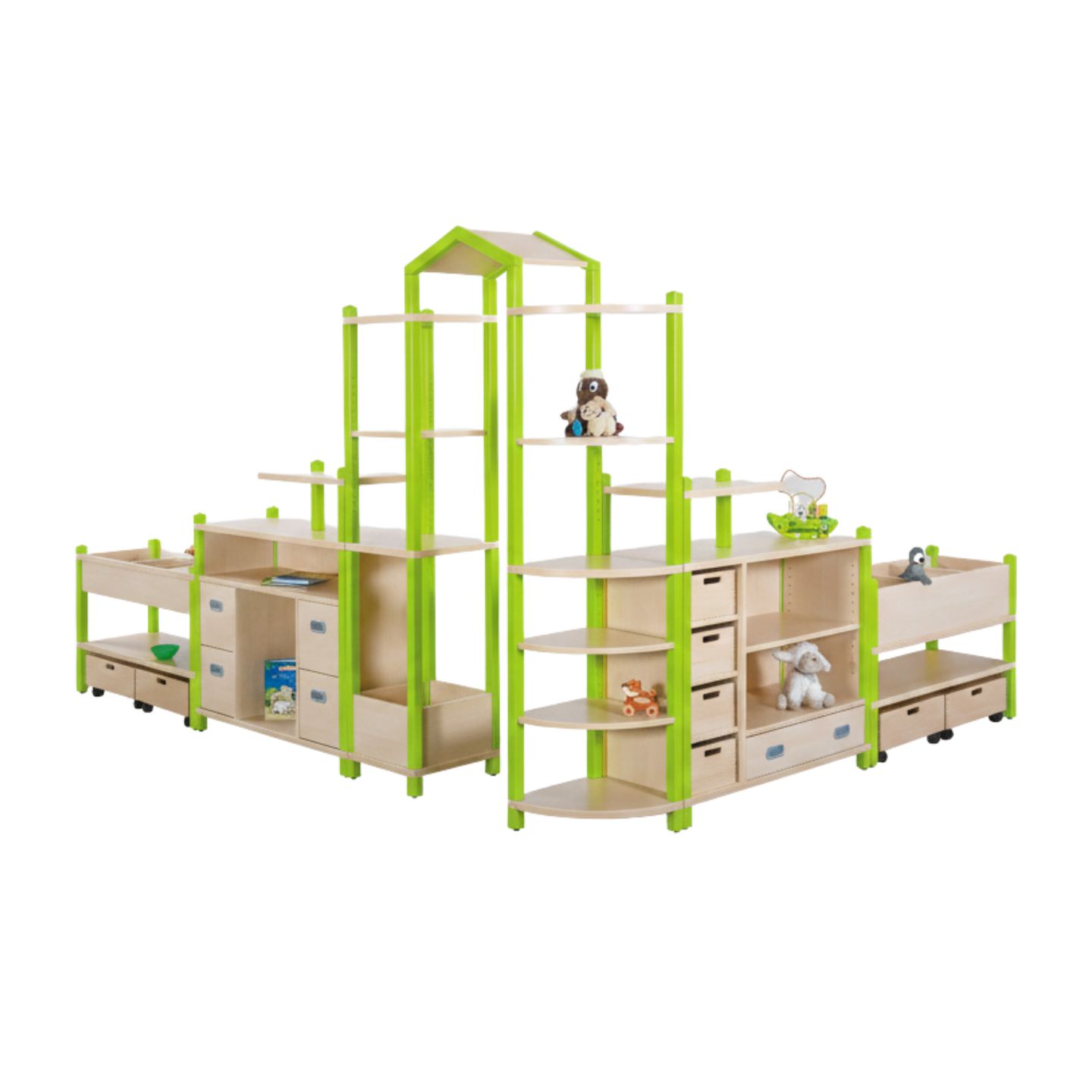 Stollenregalsystem Bianca