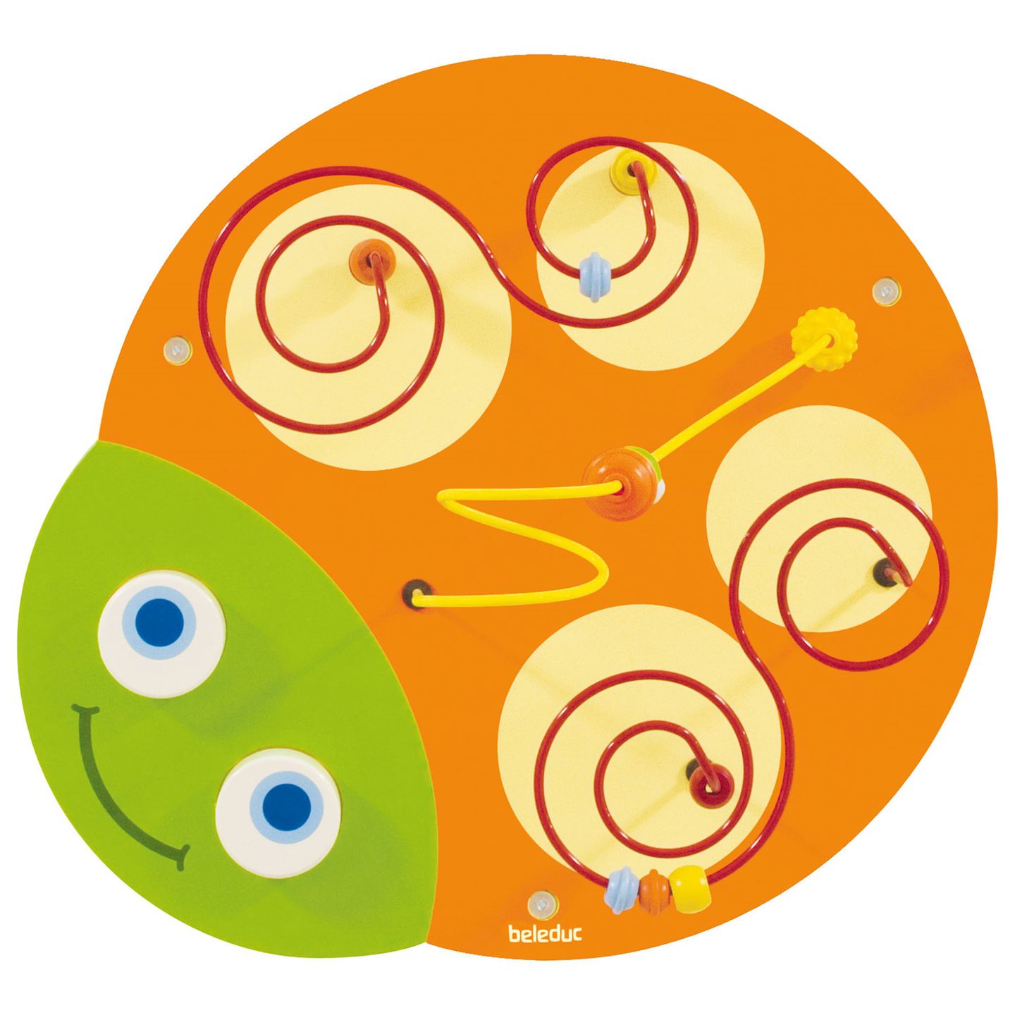 Wandspielobjekt Raupe Kopf