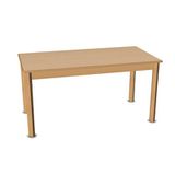 444.167.225 - Rechteck-Tisch, B 120 x H 59 x T 60 cm, Buche hell