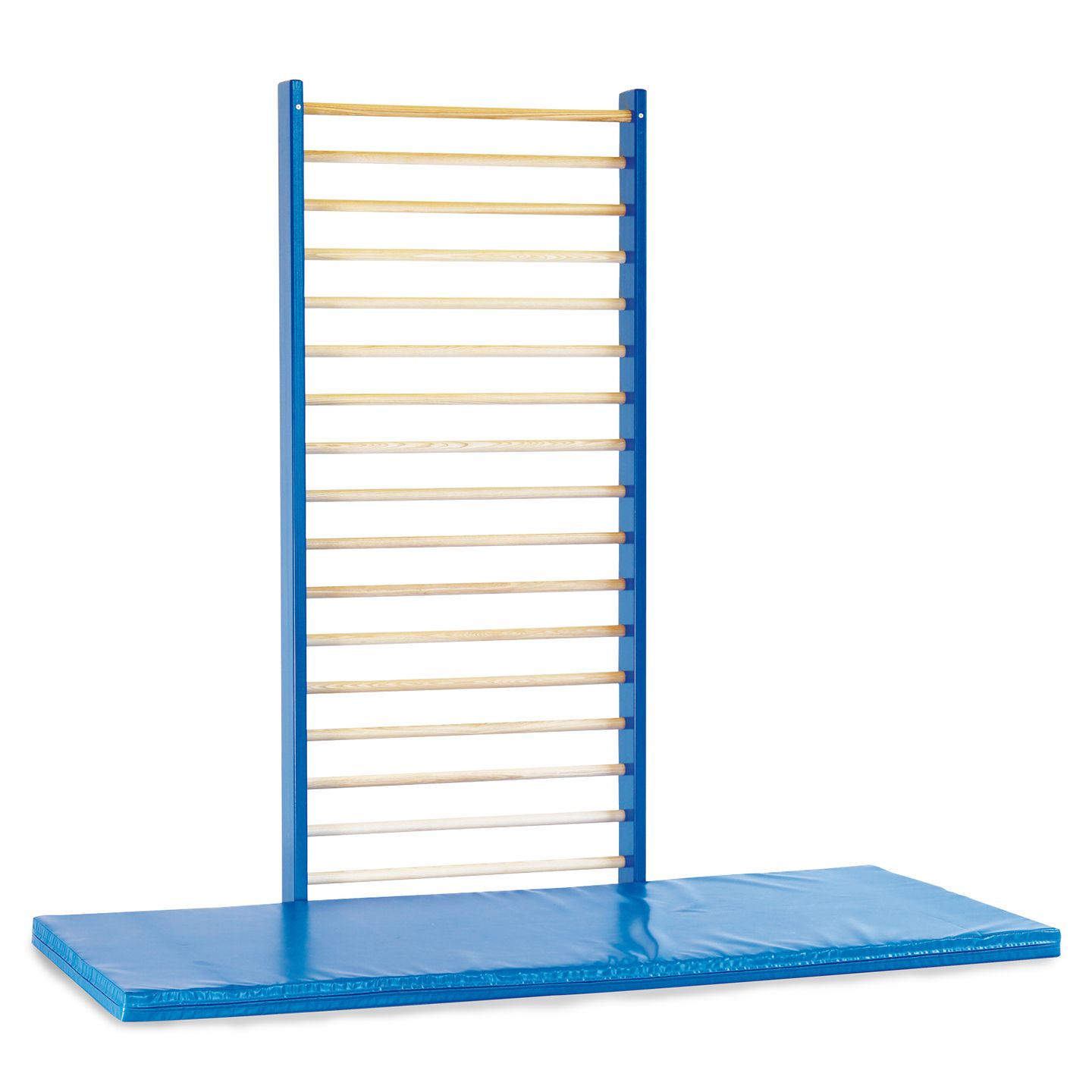 Sprossenwand Einzelfeld 200 x 90 cm mit 17 runde Sprossen