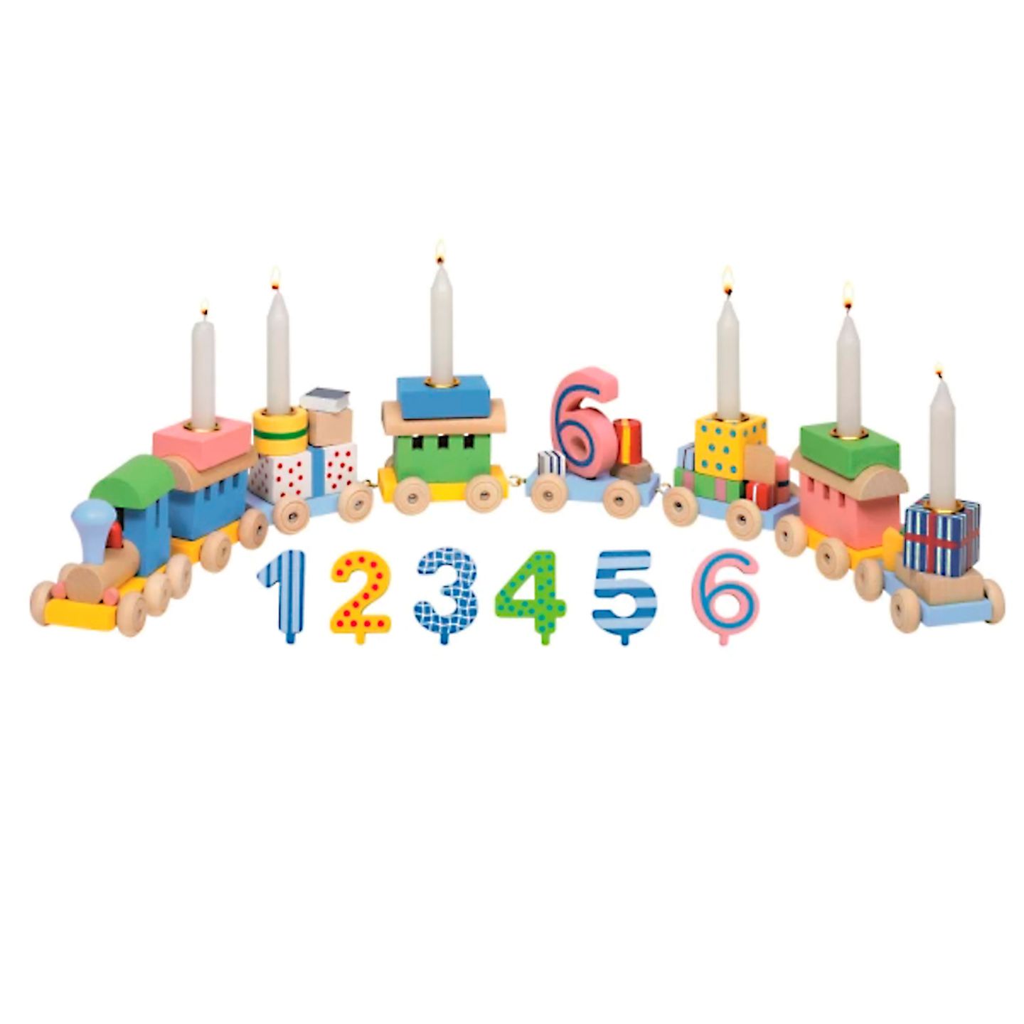 Kerzen weiss, 10 Stk.