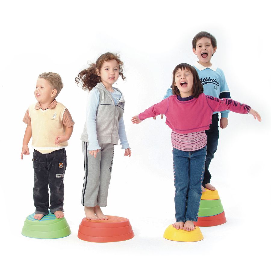 Regenbogen Flusssteine mit Struktur, 6teilig