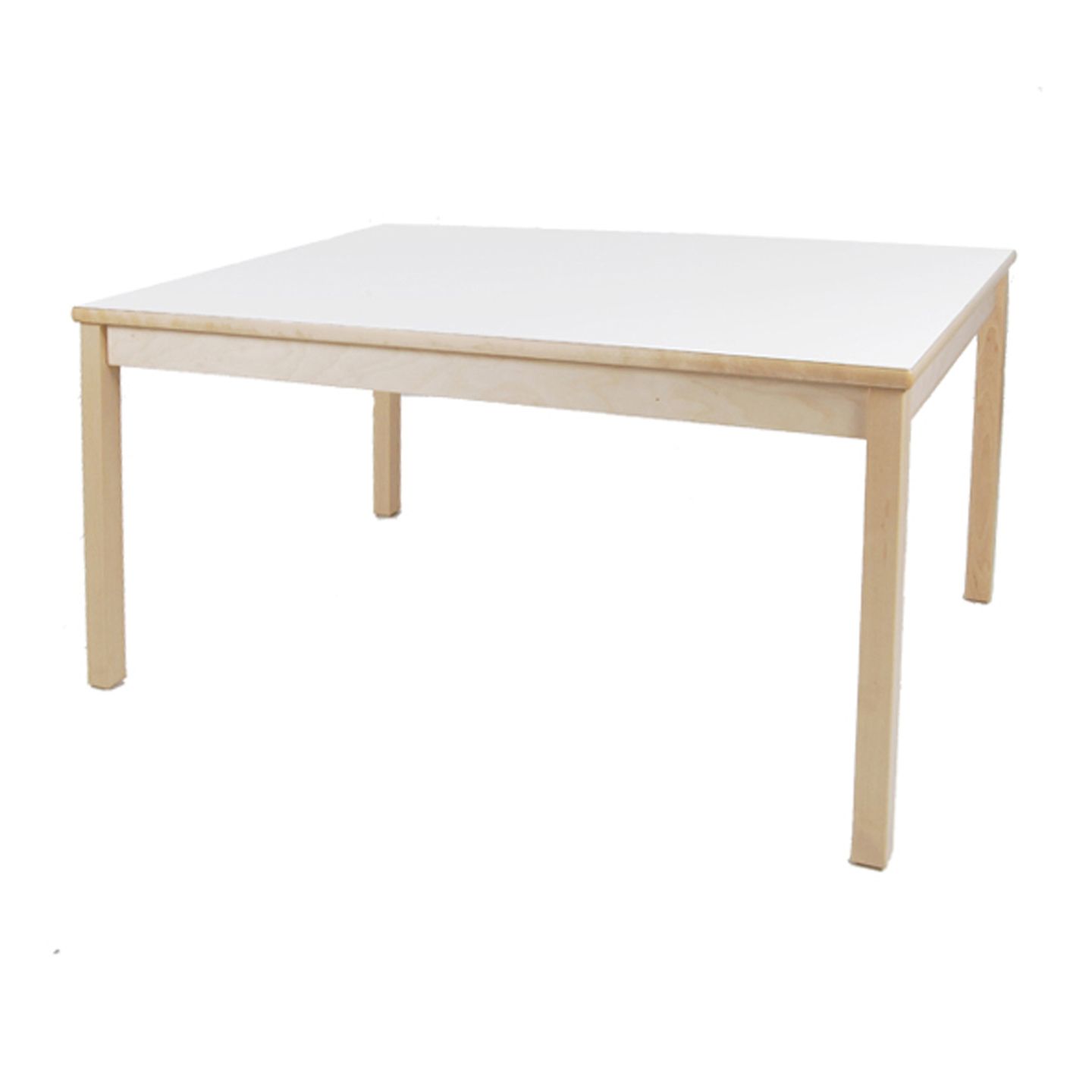 Klassik-Tisch rechteckig mit HPL-Belag, B 120 x H 48,5 x T 60 cm