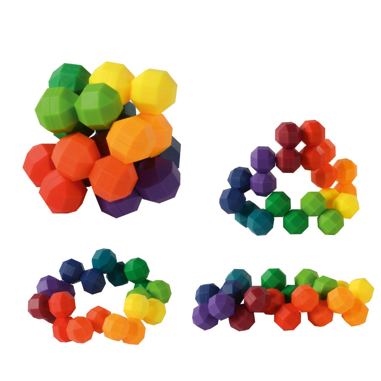 Regenbogen Knobelball