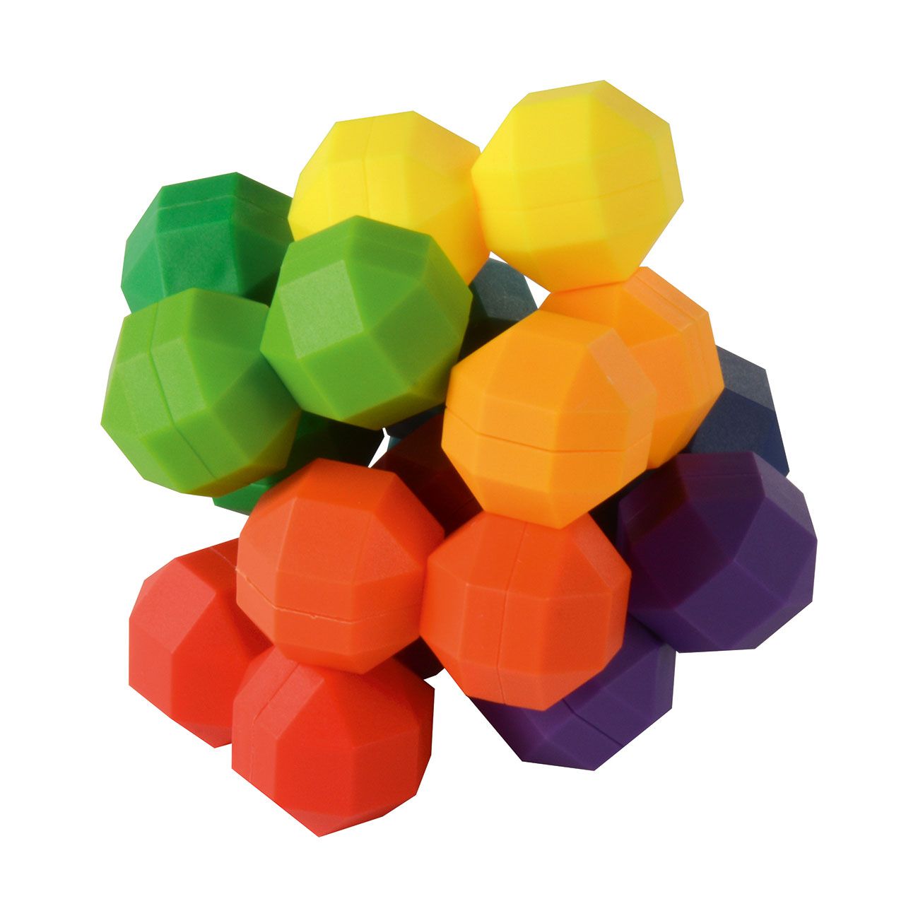 Regenbogen Knobelball