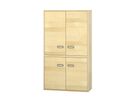 Pureo Türenschrank mit 2 Doppeltüren, Furnier
mit 3 Einlegeböden
B 100 x H 175 x T 42 cm