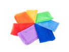 Regenbogen-Organza-Stoff