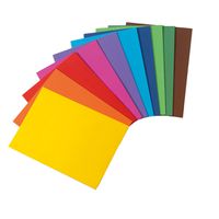 Tonzeichenpapier A3 Sort. B 10 satte Farben / 100 Blatt