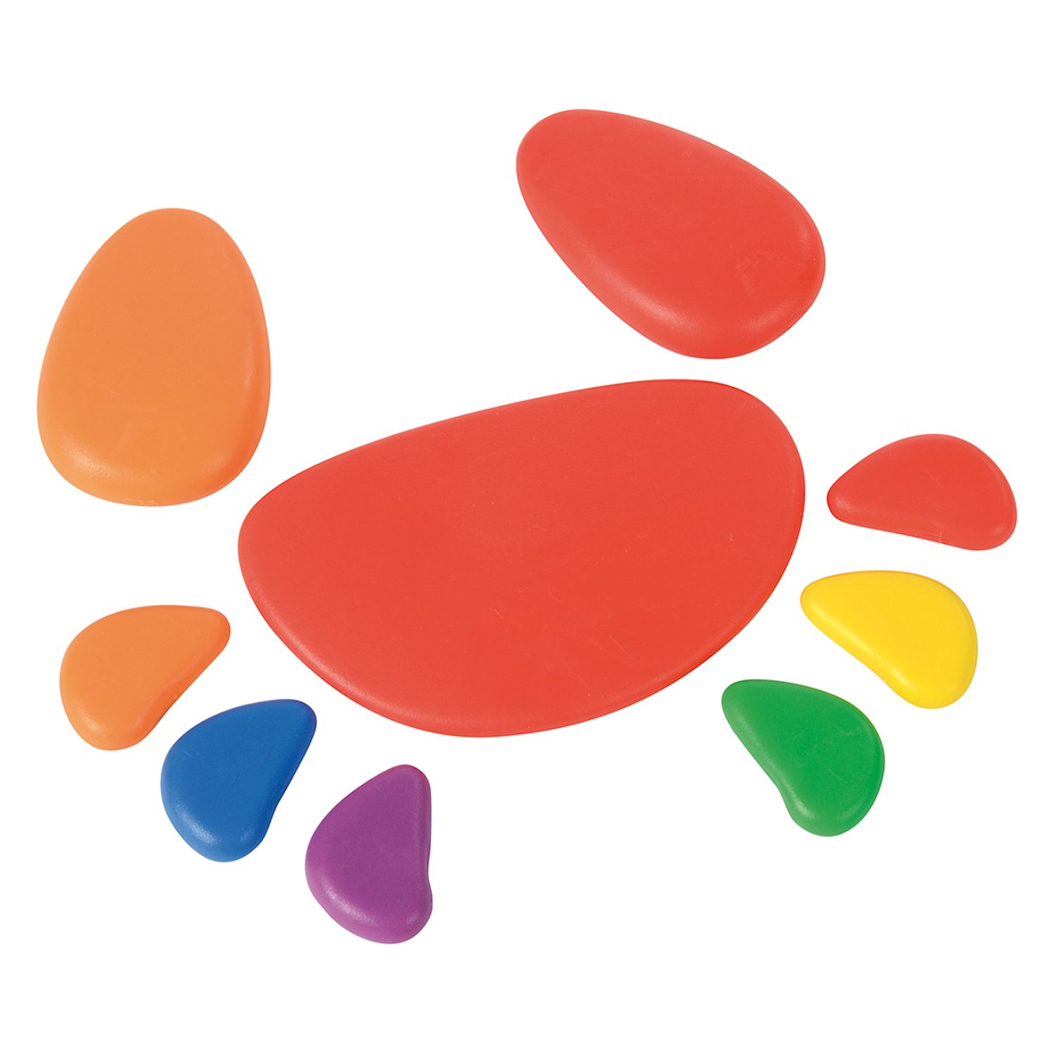 Regenbogen Kieselsteine