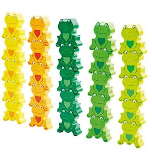 Stapelspiel 3D Frösche