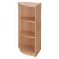 Viertelkreisschrank Forminant, mit 2 Einlegeböden, B 39,4 x H 83,6 x T 39,4 cm