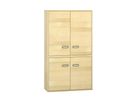 Pureo Türenschrank mit 2 Doppeltüren, Furnier
mit 3 Einlegeböden
B 100 x H 175 x T 42 cm
