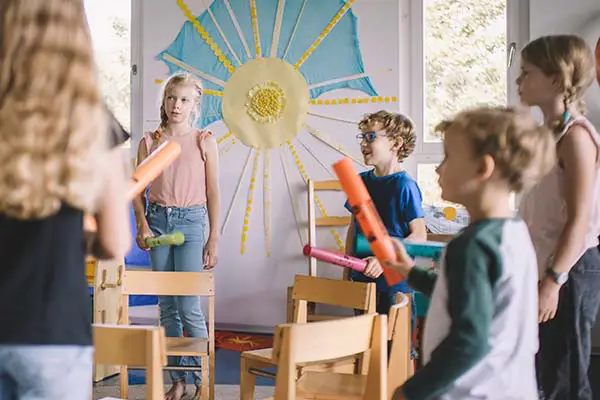 Bewegung im Klassenzimmer