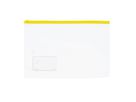 Set Utensilien-Taschen A4 transparent, 5 Stück