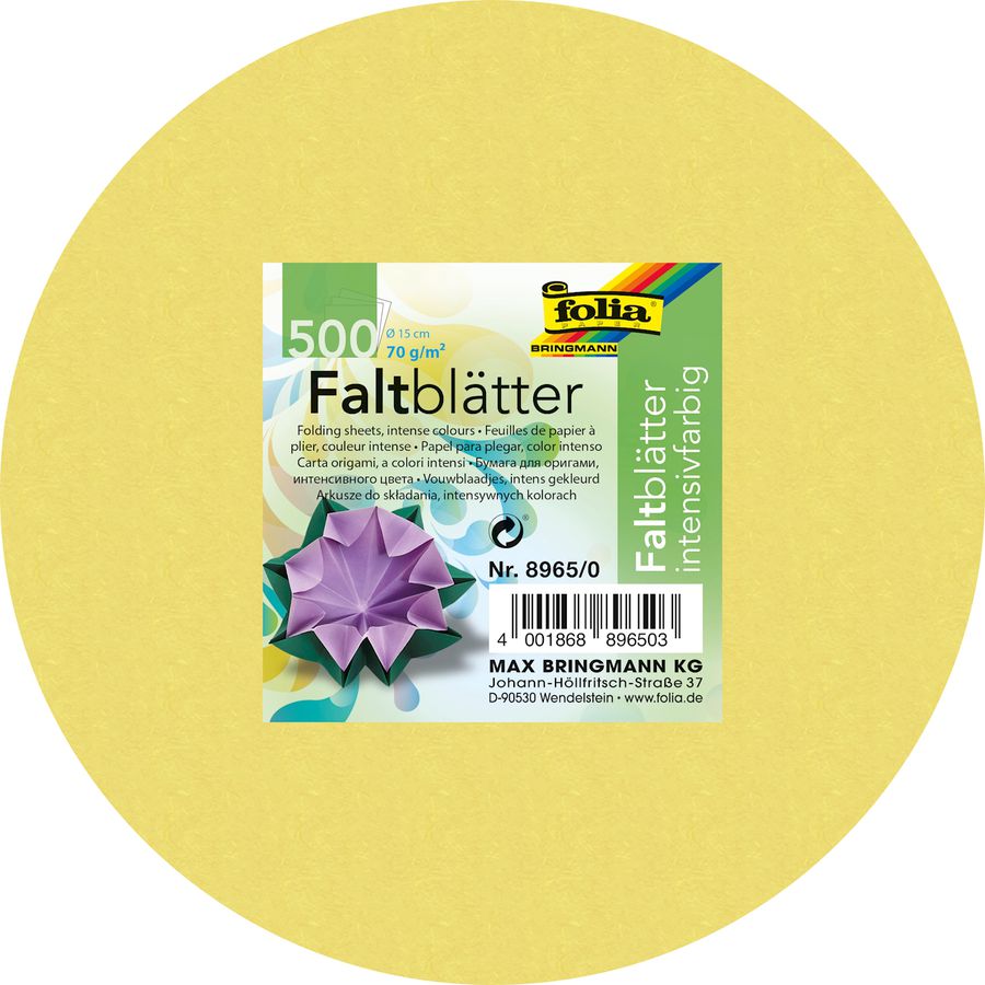Faltpapier ø 15 cm
