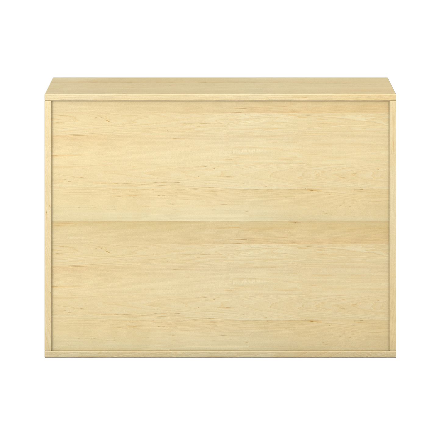 Pureo Portfolioschrank mit Schiebetüren, Furnier
mit 1 Mittelwand und 2 Einlegeböden
B 100 x H 75 x T 42 cm