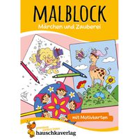 Malblock - Märchen und Zauberei