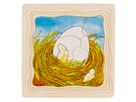Schichtenpuzzle Huhn