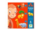 Bodenpuzzle Wilde Tiere