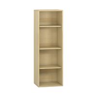 Pureo Regalschrank offen, Furnier, B  50 x H 150 x T 42 cm