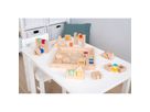 Holz- und Acrylbausteine, 40 Teile