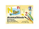 Ausmalblock Buchstaben und Zahlen