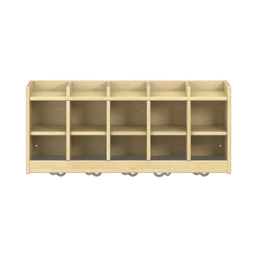 Doppelablage offen YUNA mit 5 Fächer, B 99,5 x H 42,5 x T 33 cm