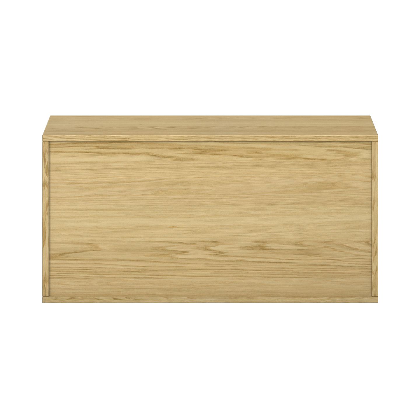 Pureo Regalschrank offen Furnier, B 100 x H 50 x T 42 cm