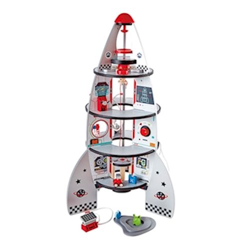 Raumschiff mit Zubehör