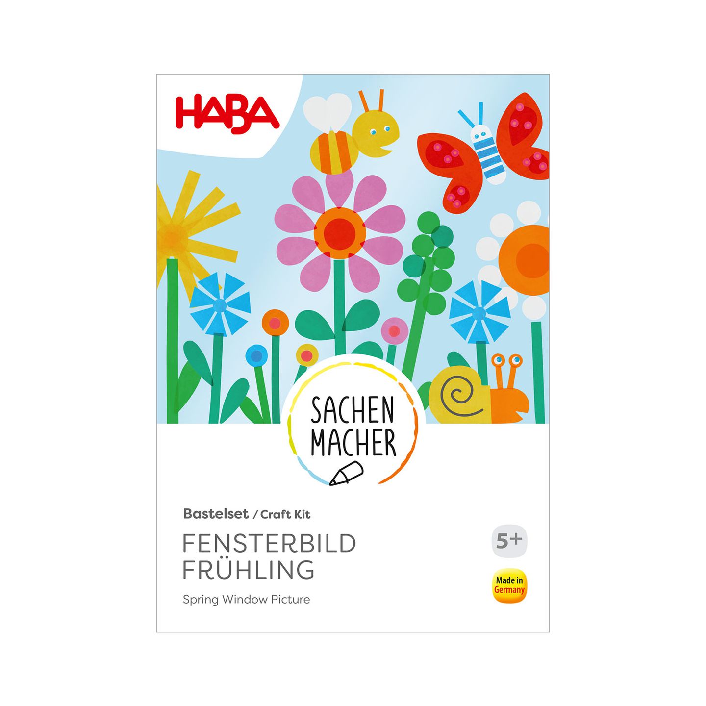 Sachenmacher - Fensterbild Frühling Bastelset