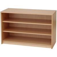 Regalschrank offen Forminant Dekor mit 2 Einlegeböden, B 100 x H 83,6 x T 39,4 cm