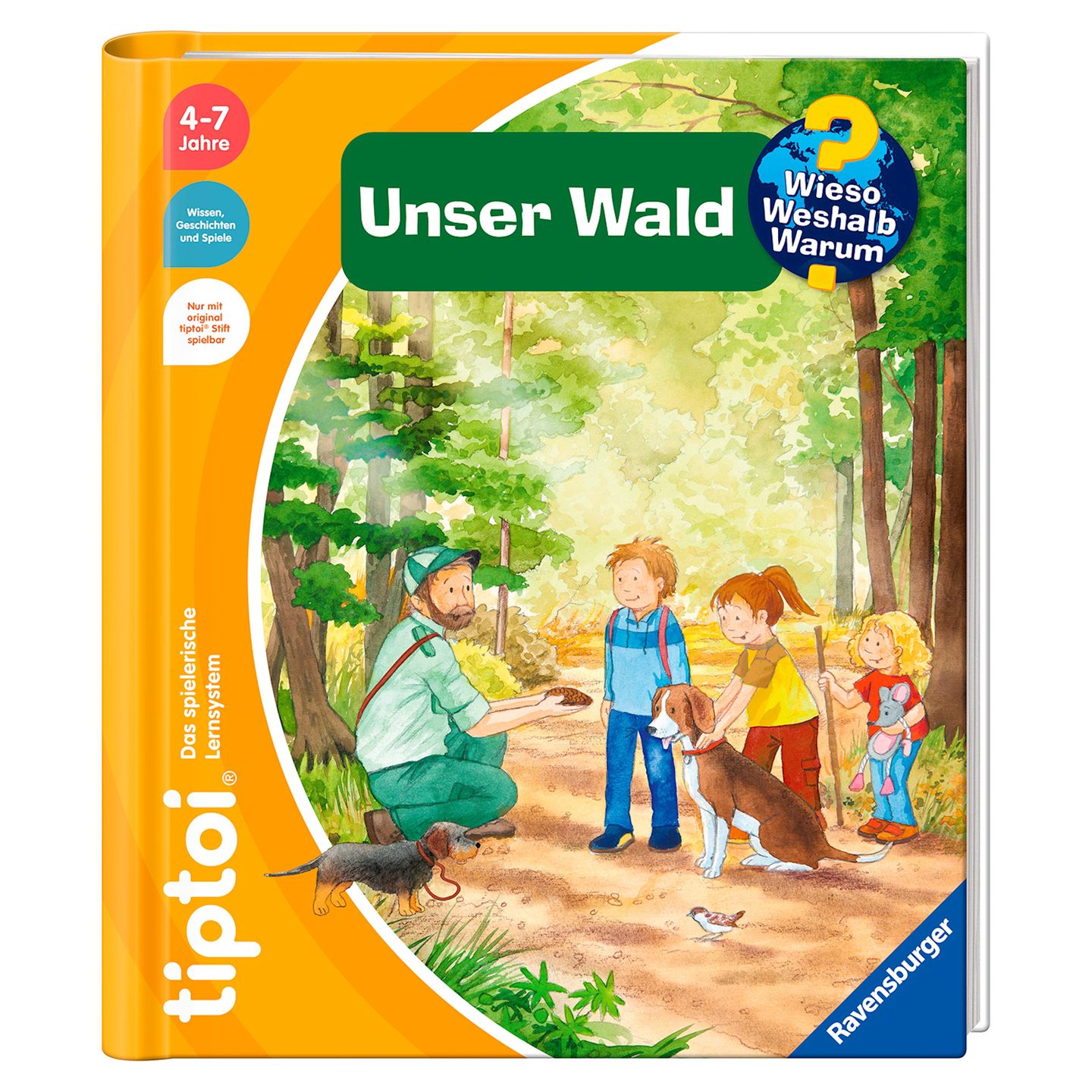Tiptoi Unser Wald, Buch Wieso, Weshalb, Warum