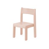 410.000.129 - Kinderstuhl Garant Esche massiv, Sitzhöhe 26 cm