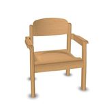 2040010 - Armlehnenstuhl Favorit natur