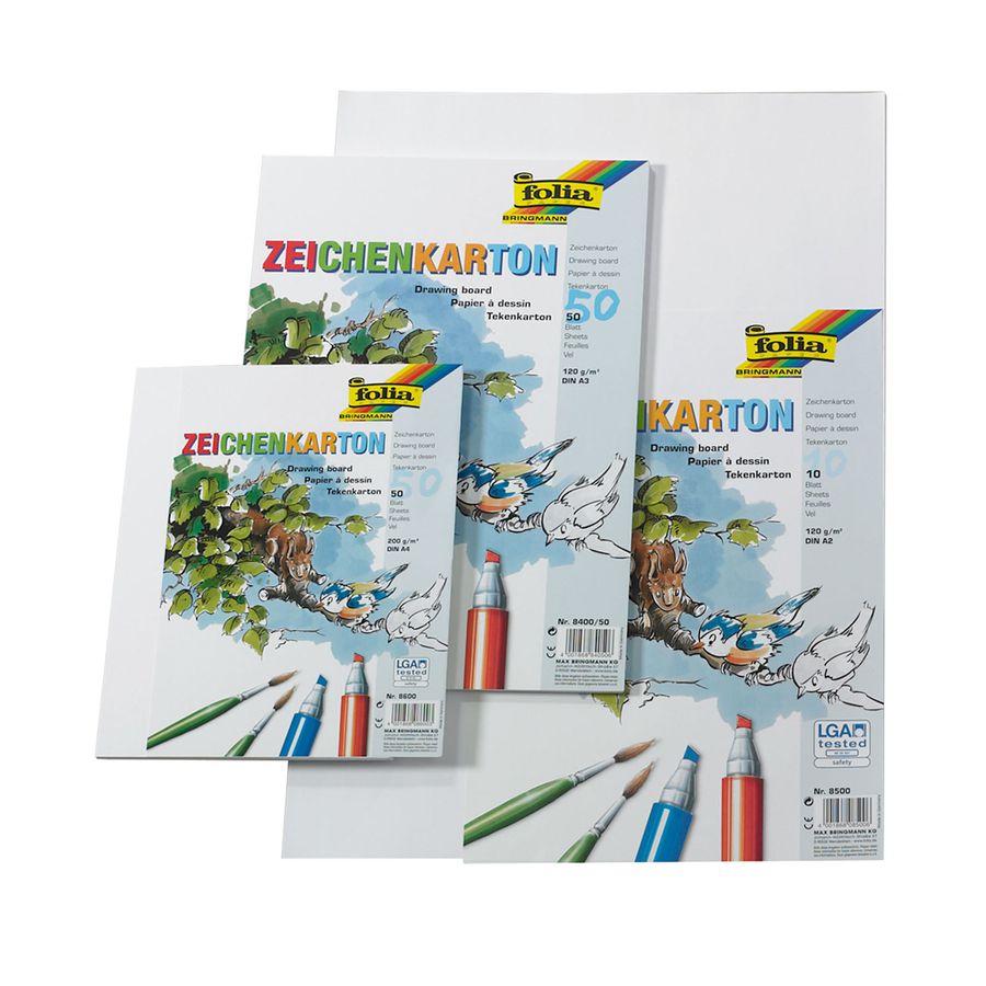 Zeichenpapier A4, 120 g/m2 50 Blatt