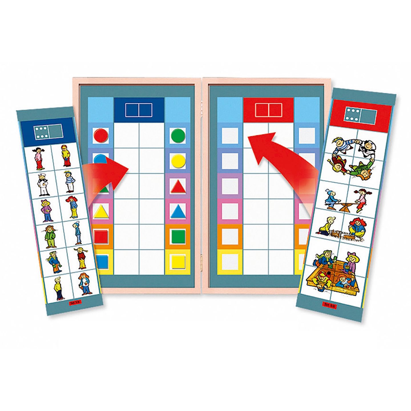 Kontrollbox Flocards Metall magnetisch